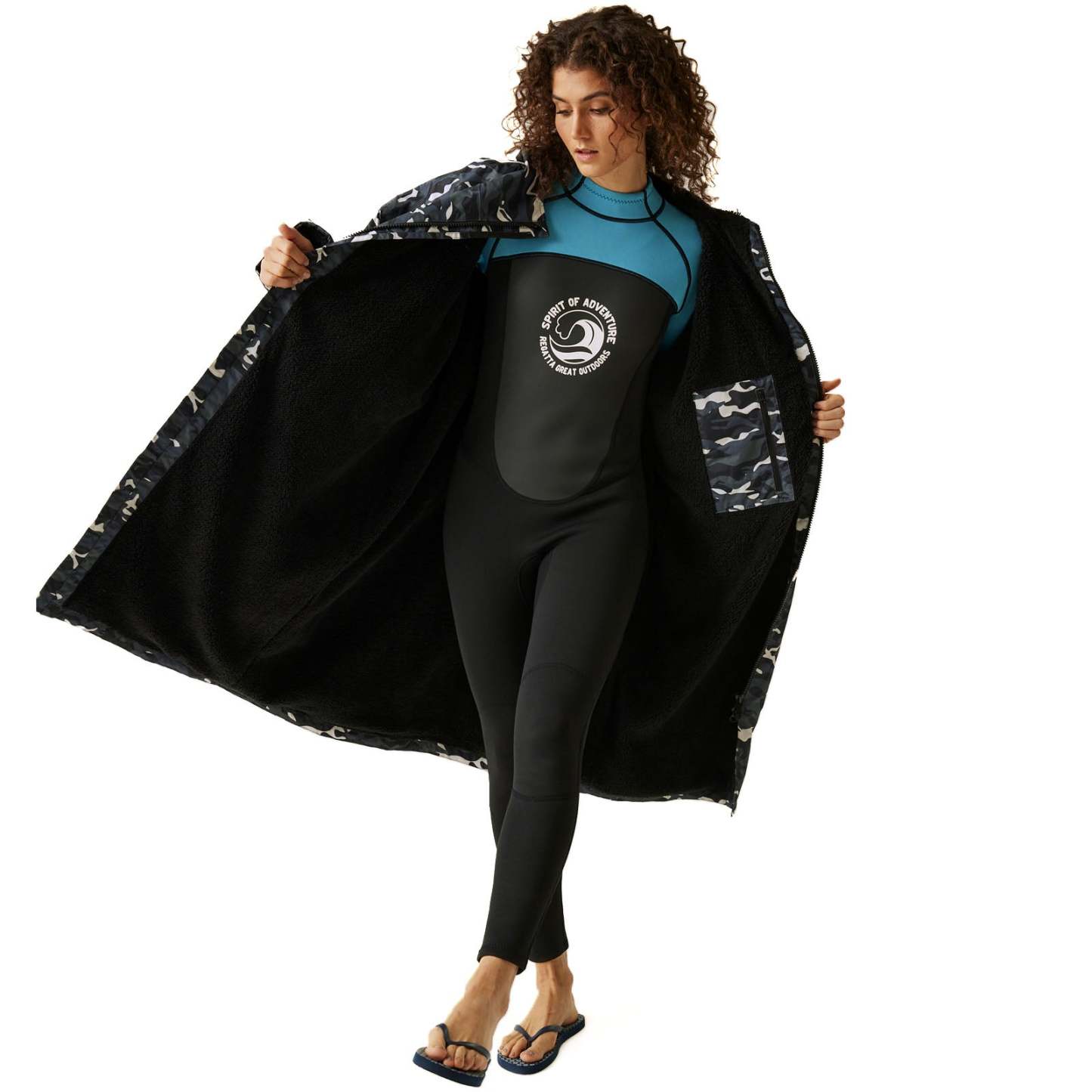 Regata 🔥2026 Winter Hot Sale🔥 2026 New Outdoor Active Adults Waterproof Changing Robe