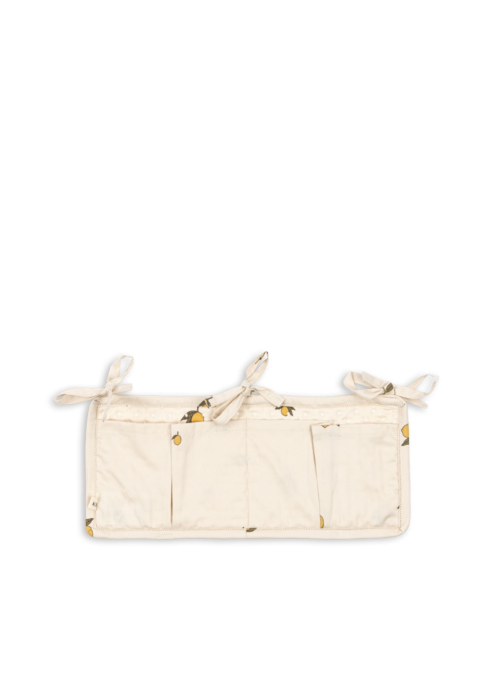 QUILTED BED POCKETS - lemon