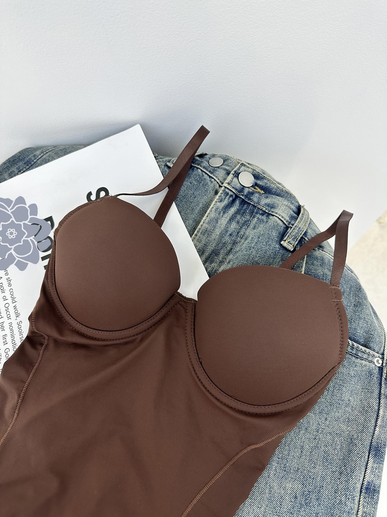 Women's Bodysuit with Bra and Adjustable Straps, Slimming Shaping Artistry, Sizes XS to Xxl for All Seasons Women's Bodysuit with Bra and Adjustable Straps, Slimming Shaping Artistry, Sizes XS to Xxl for All Seasons
