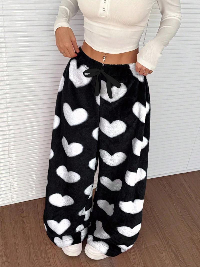 Winter New Vintage Plaid Elastic Straight Loose Thick Warm Casual Pants, Comfortable and Stylish for Cold Weather Wear Winter New Vintage Plaid Elastic Straight Loose Thick Warm Casual Pants, Comfortable and Stylish for Cold Weather Wear