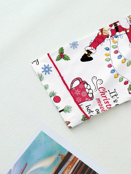 【Christmas Pajamas】Women's Christmas Pajama Set, Elegant Long Sleeve Top & Pants, Comfortable Home Wear, Fall Winter, Cute Holiday Gift Idea,christmas movie,Pajama Day,Pajama Party,christmas Vacation,EIF,Clark Christmas, Loungewear 【Christmas Pajamas】Women's Christmas Pajama Set, Elegant Long Sleeve Top & Pants, Comfortable Home Wear, Fall Winter, Cute Holiday Gift Idea,christmas movie,Pajama Day,Pajama Party,christmas Vacation,EIF,Clark Christmas, Loungewear