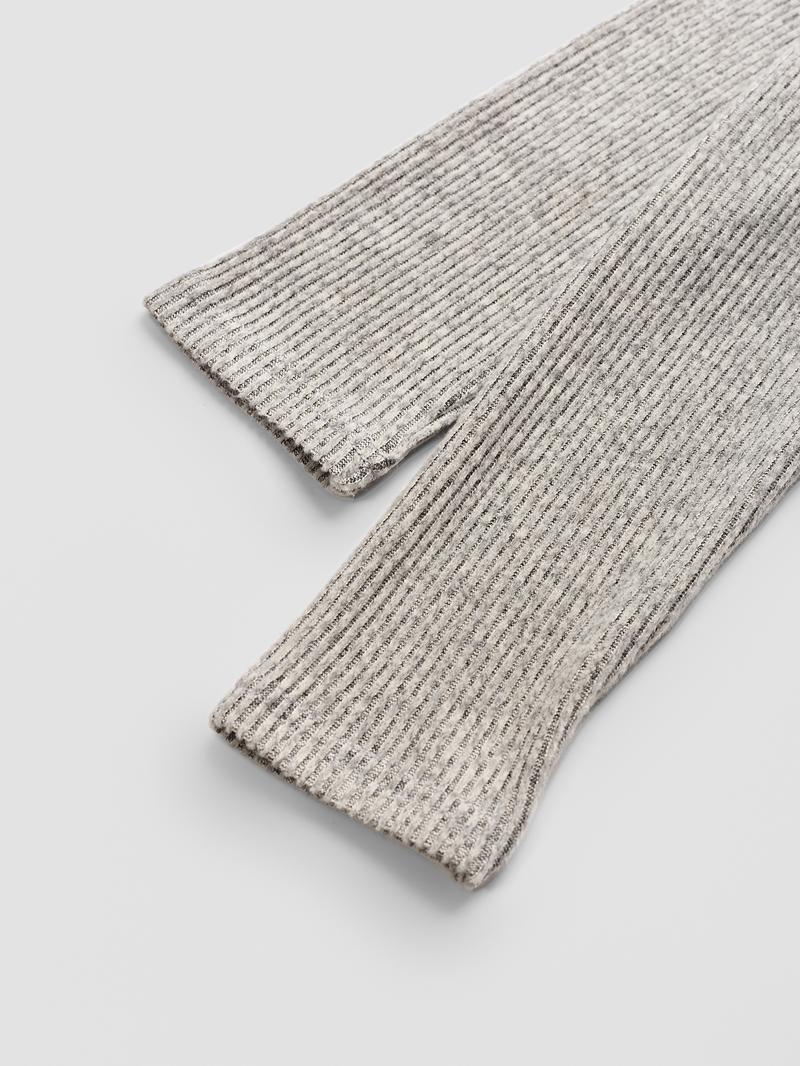 Women's Casual Elegant Ribbed Knit Button Long Sleeve Top, Fitted Plain Design, All Season Wear, Moderate Fabric Thickness Women's Casual Elegant Ribbed Knit Button Long Sleeve Top, Fitted Plain Design, All Season Wear, Moderate Fabric Thickness