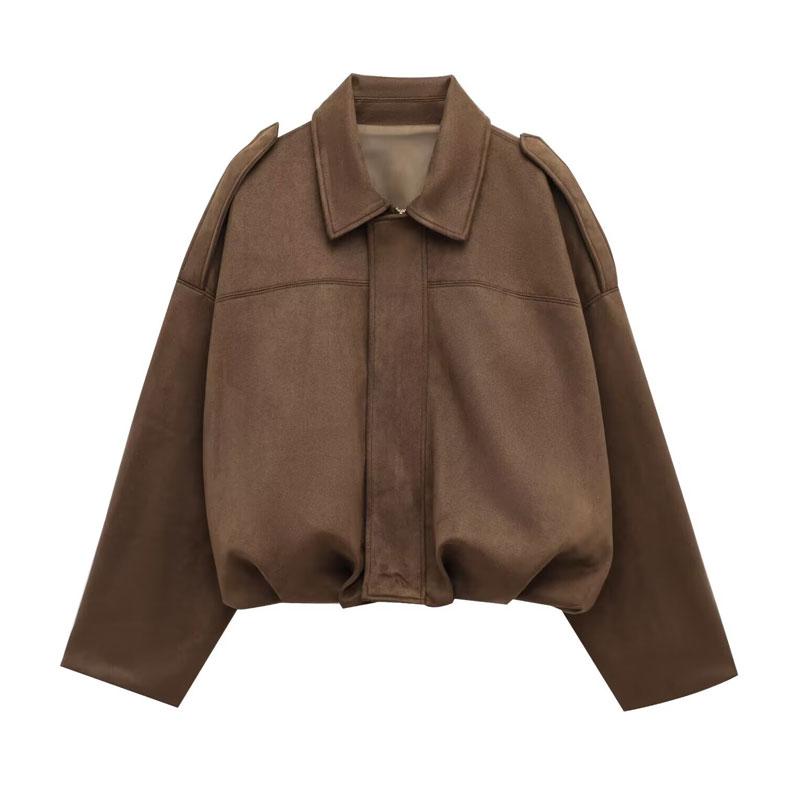 Aviator Jacket Woman, New In Coats And Jackets, Casual Zip Up Jacket Women's Winter Jacket, Oversized Pilot Jacket Cropped Fit, 2025 Streetwear Short Jacket Woman, Outerwear