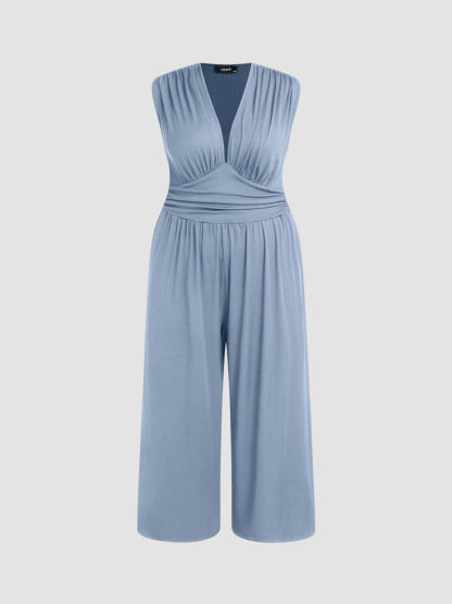 2026 Women's new jumpsuit with pockets Jumpsuit