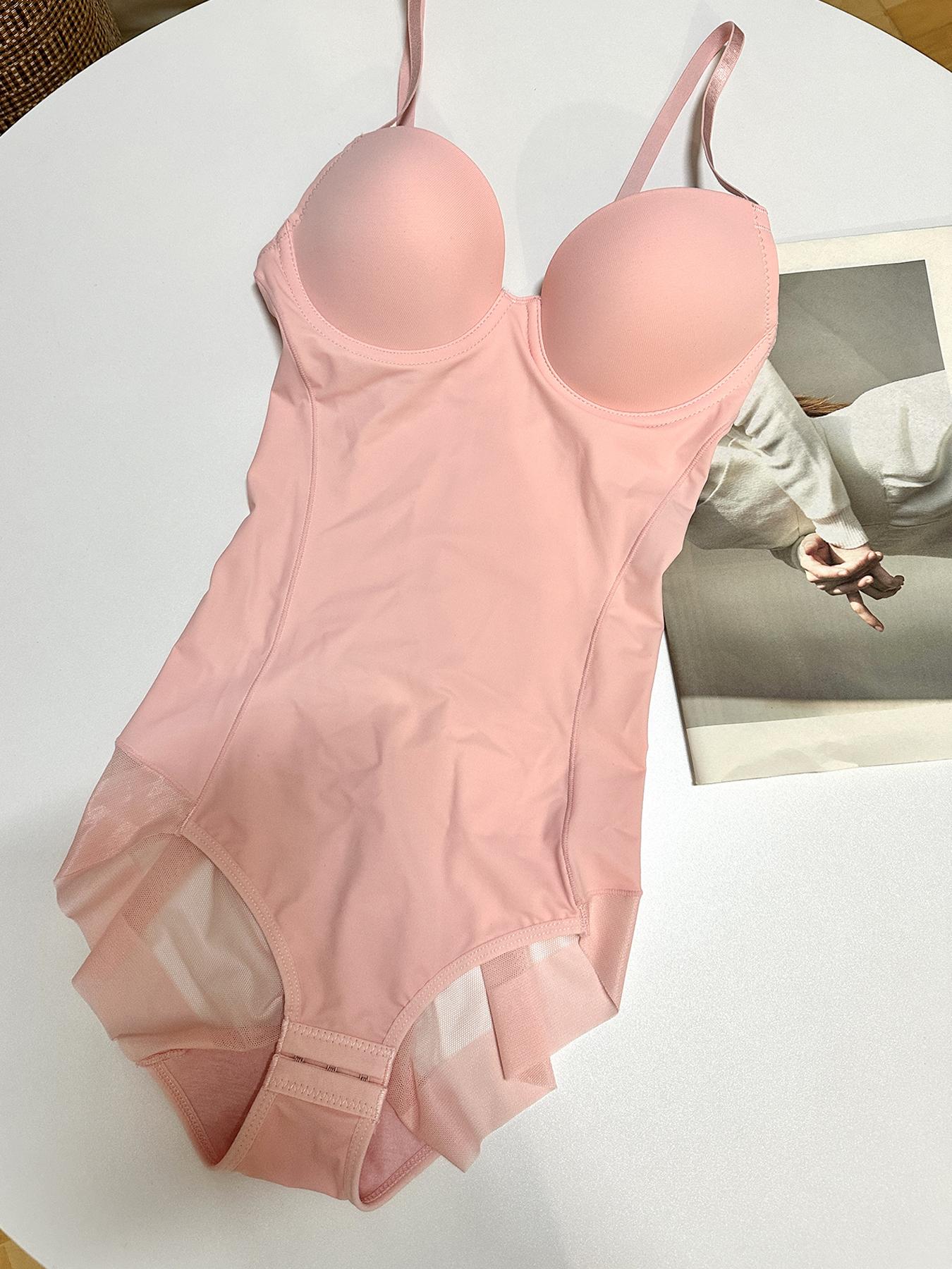 Slimming Bodysuit Shapewear with Bra, Adjustable Straps and Hook Closure, Lightweight Shaping Underwear for Women, Perfect for Evening Gowns Slimming Bodysuit Shapewear with Bra, Adjustable Straps and Hook Closure, Lightweight Shaping Underwear for Women, Perfect for Evening Gowns