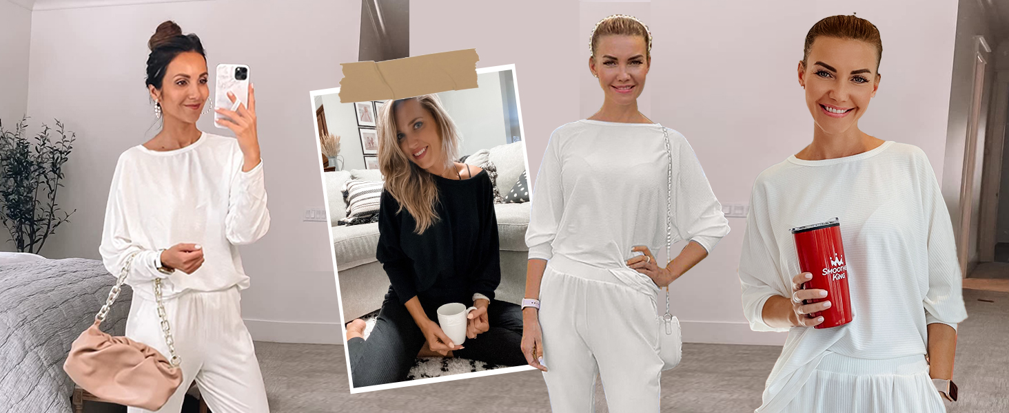 PRETTYGARDEN Comfy Sets for Women Clothing