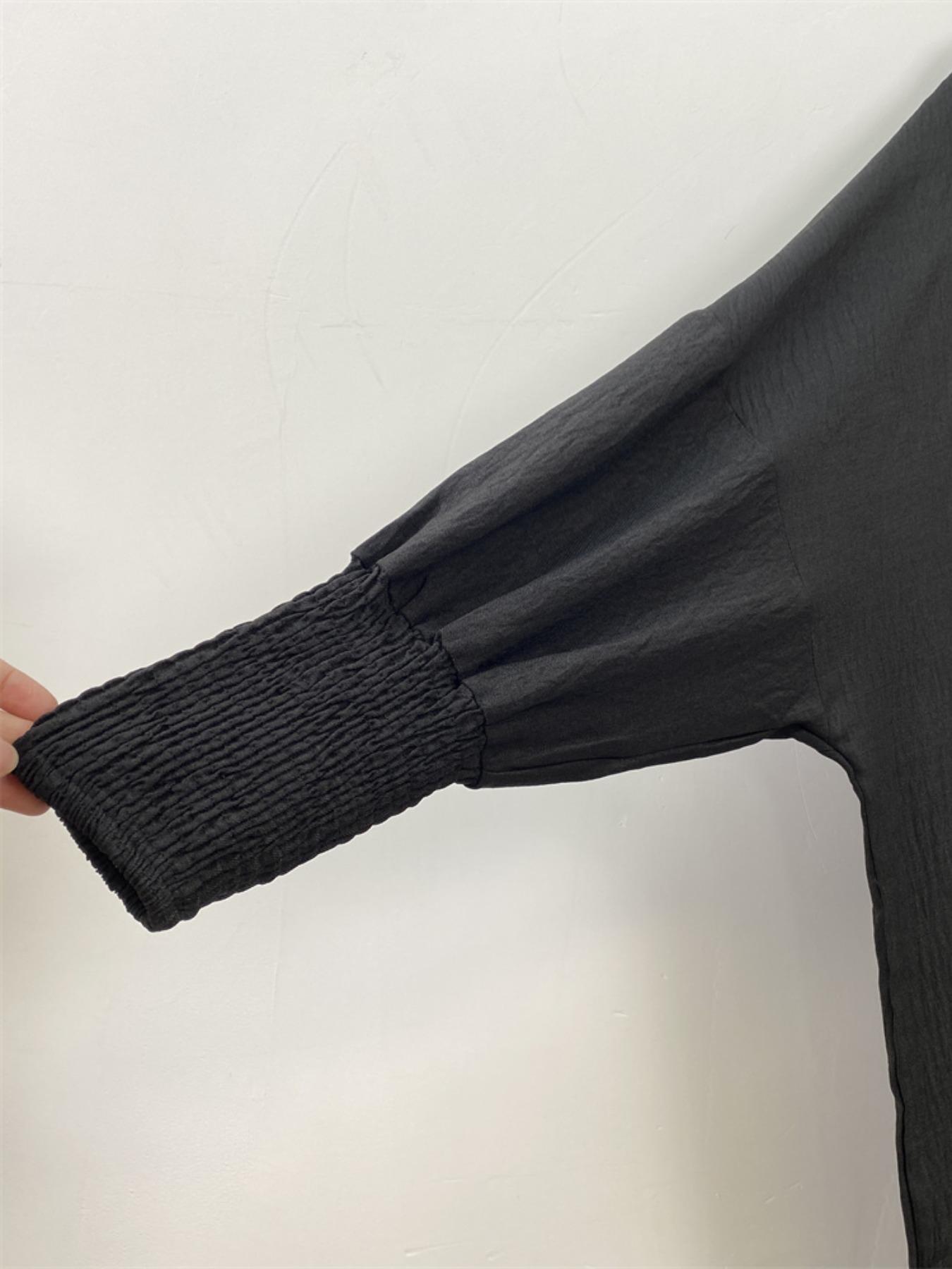 Women's Solid Hooded Dress, Casual Long Sleeve Dress for Fall & Winter, Women's Islamic Clothing for Daily Wear, Modesty Muslim Clothing Women's Solid Hooded Dress, Casual Long Sleeve Dress for Fall & Winter, Women's Islamic Clothing for Daily Wear, Modesty Muslim Clothing
