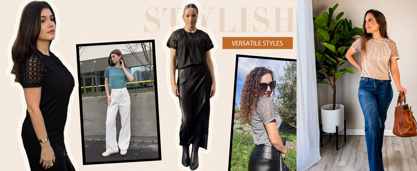 summer short sleeve tops
