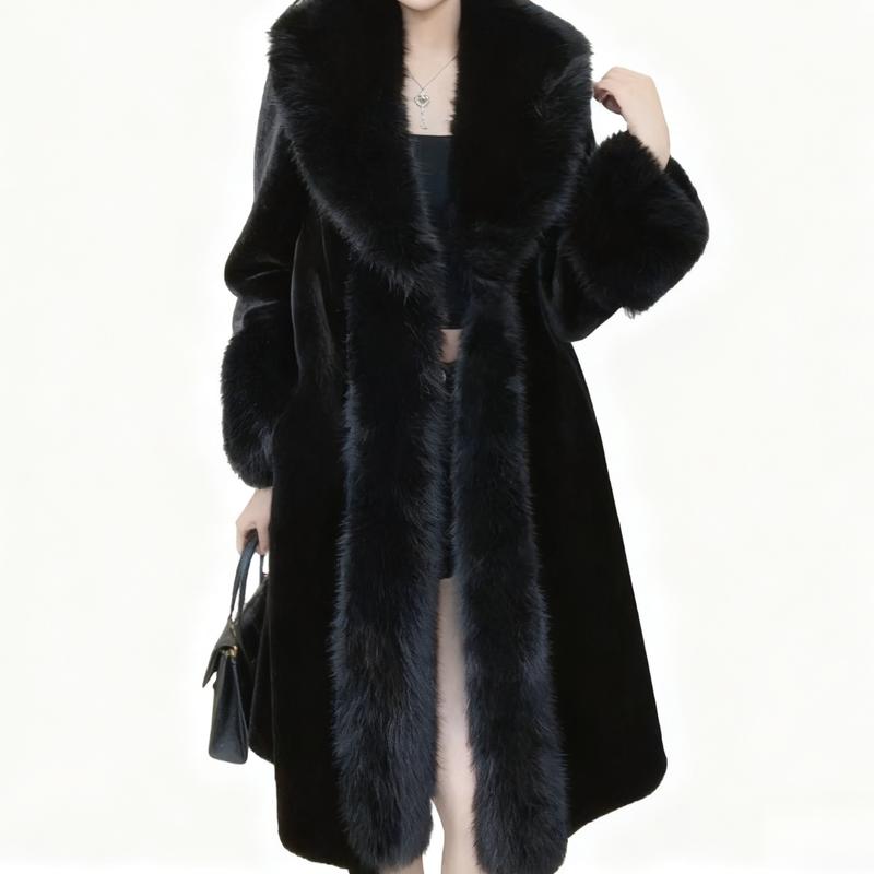 Women's Elegant White Faux Fur Coat High Quality Warm Winter Jacket Dual Purpose for Casual Formal Dinner Long Sleeve Soft Stylish Outerwear Pair with Statement Earrings Womenswear Tops Basic Minimalist winter clothes women winter coats women Women's Elegant White Faux Fur Coat High Quality Warm Winter Jacket Dual Purpose for Casual Formal Dinner Long Sleeve Soft Stylish Outerwear Pair with Statement Earrings Womenswear Tops Basic Minimalist winter clothes women winter coats women