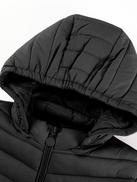 Women's Lightweight Puffer Jacket, Casual Fall & Winter Hooded Coat with Pockets, Warm Daily Commute Outerwear Women's Lightweight Puffer Jacket, Casual Fall & Winter Hooded Coat with Pockets, Warm Daily Commute Outerwear