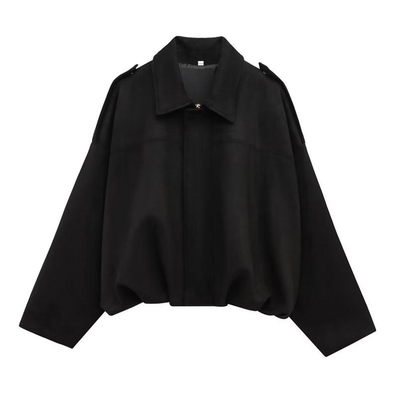 Aviator Jacket Woman, New In Coats And Jackets, Casual Zip Up Jacket Women's Winter Jacket, Oversized Pilot Jacket Cropped Fit, 2025 Streetwear Short Jacket Woman, Outerwear