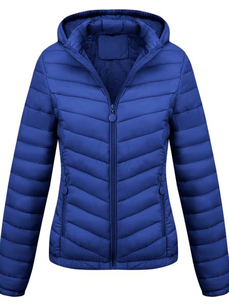 Women's Lightweight Puffer Jacket, Casual Fall & Winter Hooded Coat with Pockets, Warm Daily Commute Outerwear Women's Lightweight Puffer Jacket, Casual Fall & Winter Hooded Coat with Pockets, Warm Daily Commute Outerwear