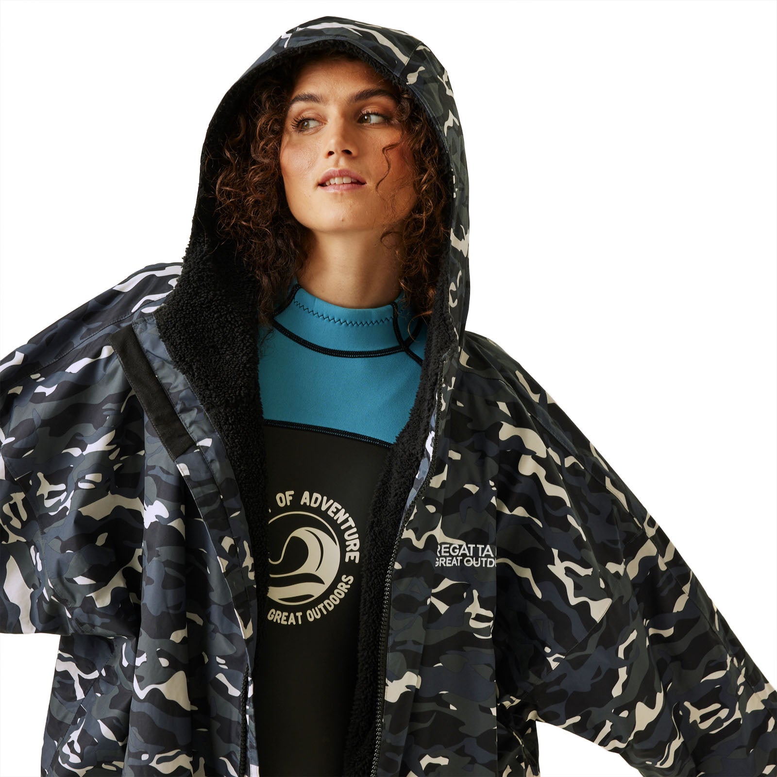 Regata 🔥2026 Winter Hot Sale🔥 2026 New Outdoor Active Adults Waterproof Changing Robe