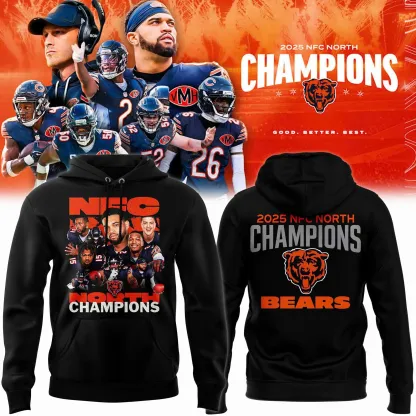 Bears 2025 NFC NORTH Champions Sweatshirt 2