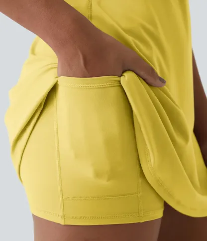 2026 Halara🔥Flash Sale⚡ Softlyzero Plush Backless Active Dress-Easy Peezy