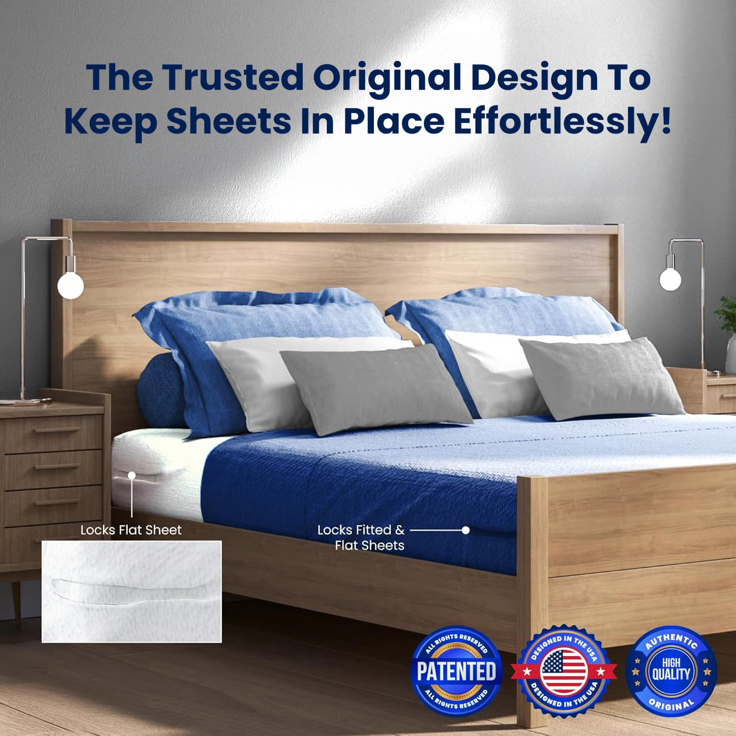 🔥Hot Promotion 49% OFF -🛏️ Sheet Holders - Secure Bed Sheets Firmly in Place 🔒