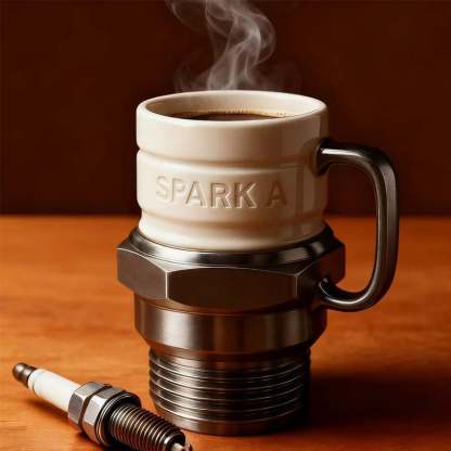 🎁2025 Limited Time Sale 49% Off🔥Creative Spark Plug Mug