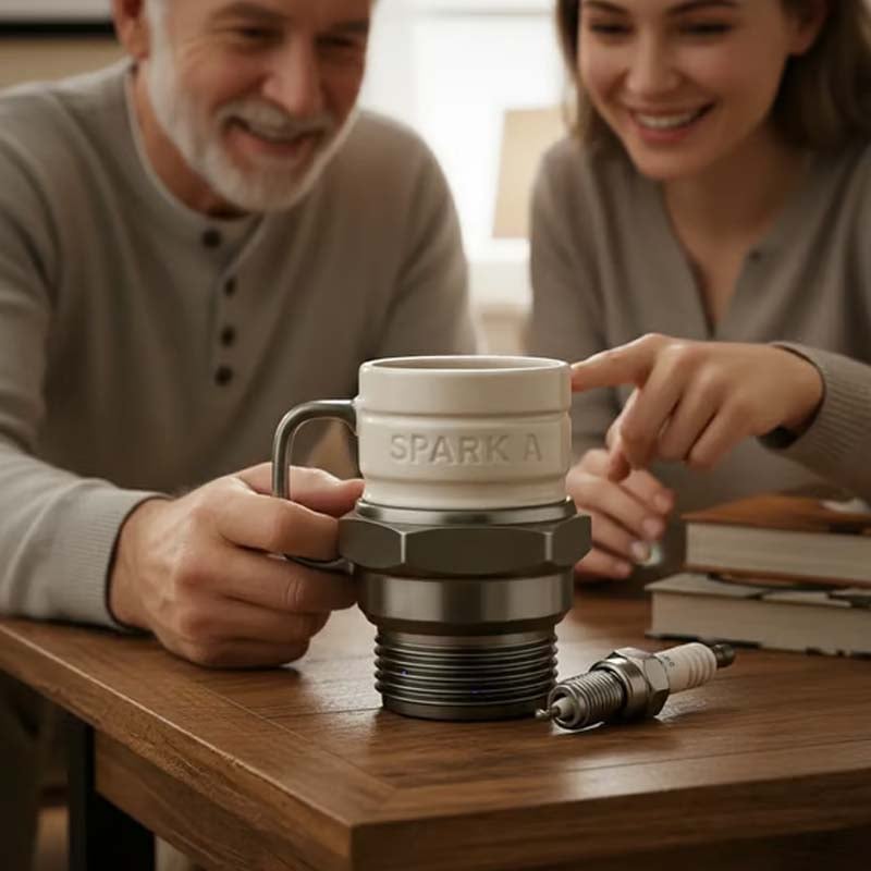 🎁2025 Limited Time Sale 49% Off🔥Creative Spark Plug Mug