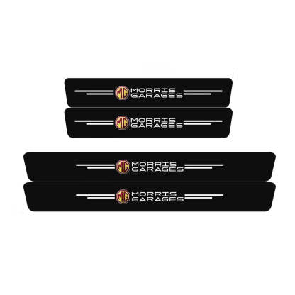 EmblazeR - Carbon Fiber Door Sill Protector 9Pcs