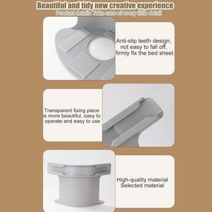 Non-slip Sheet Holders🛏️