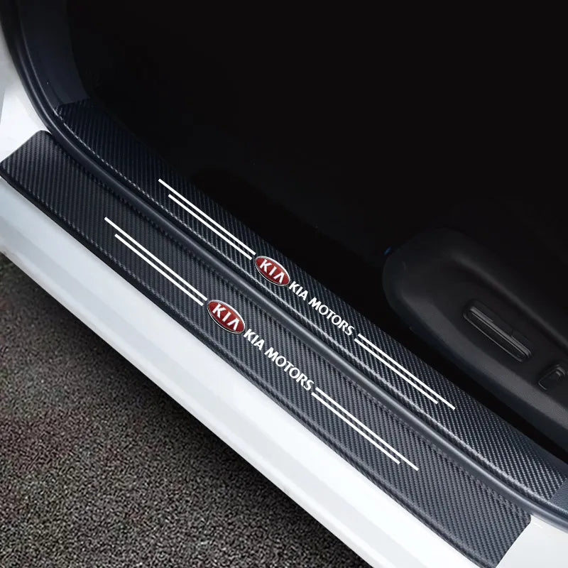 Hot Sale 🎄50% OFF🎄Carbon Car Door Sills Stickers✨9PCS ✨