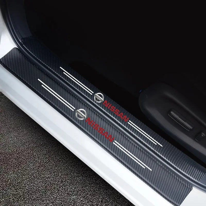 Hot Sale 🎄50% OFF🎄Carbon Car Door Sills Stickers✨9PCS ✨