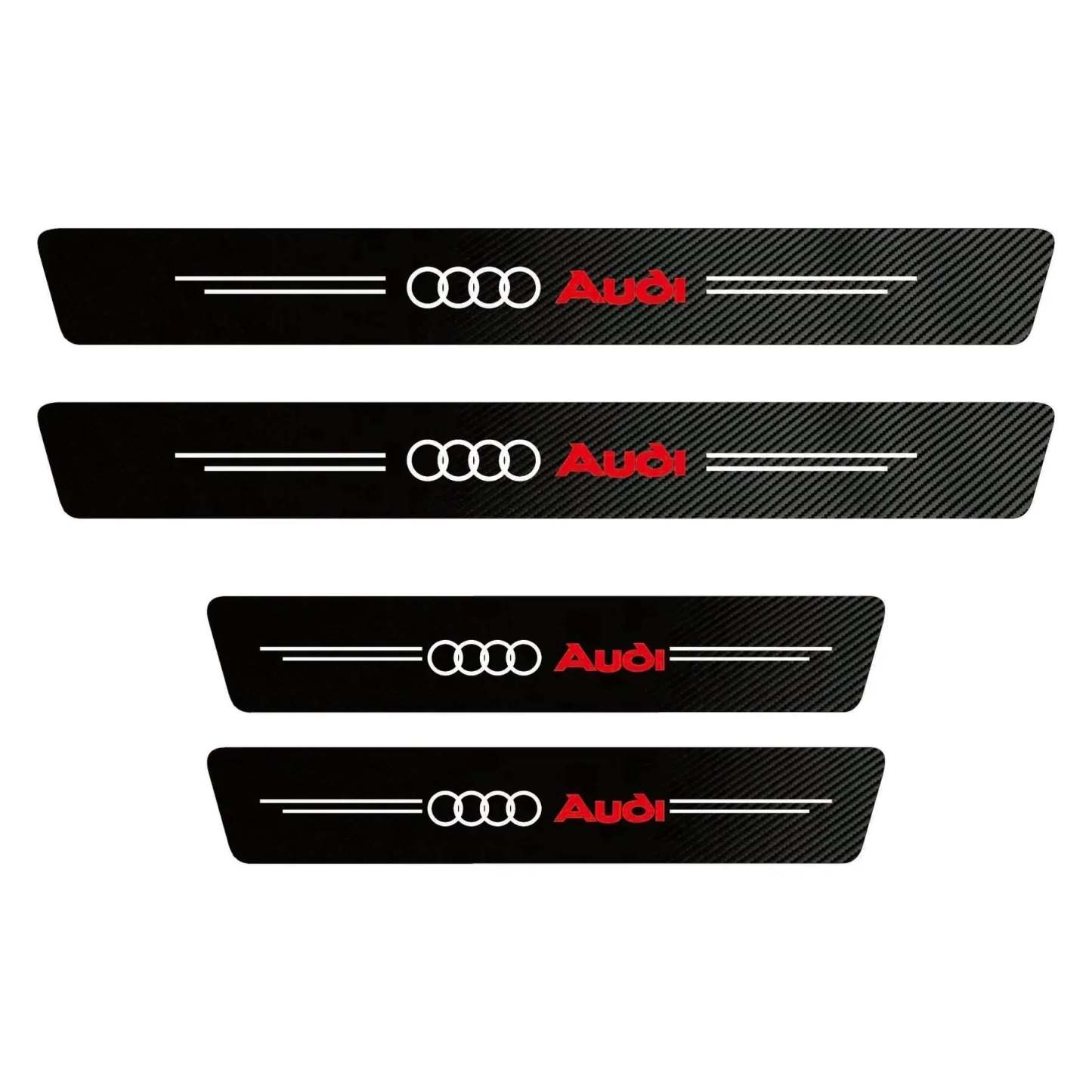 EmblazeR - Carbon Fiber Door Sill Protector 9Pcs