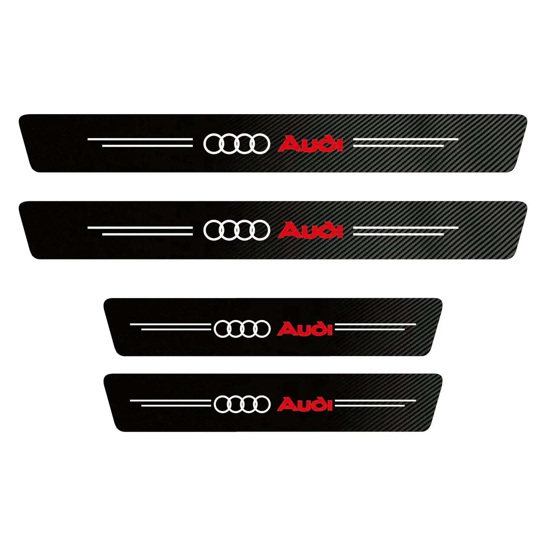 EmblazeR - Carbon Fiber Door Sill Protector 9Pcs