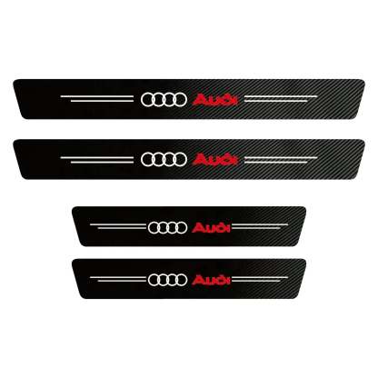 EmblazeR - Carbon Fiber Door Sill Protector 9Pcs