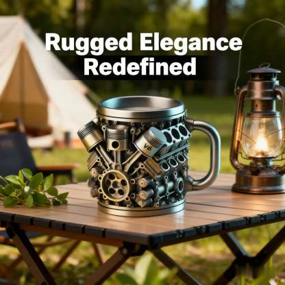 🔥BUY 2 GET 5% OFF & FREE SHIPPING🔥 V8/V6 Engine Stainless Steel Cup