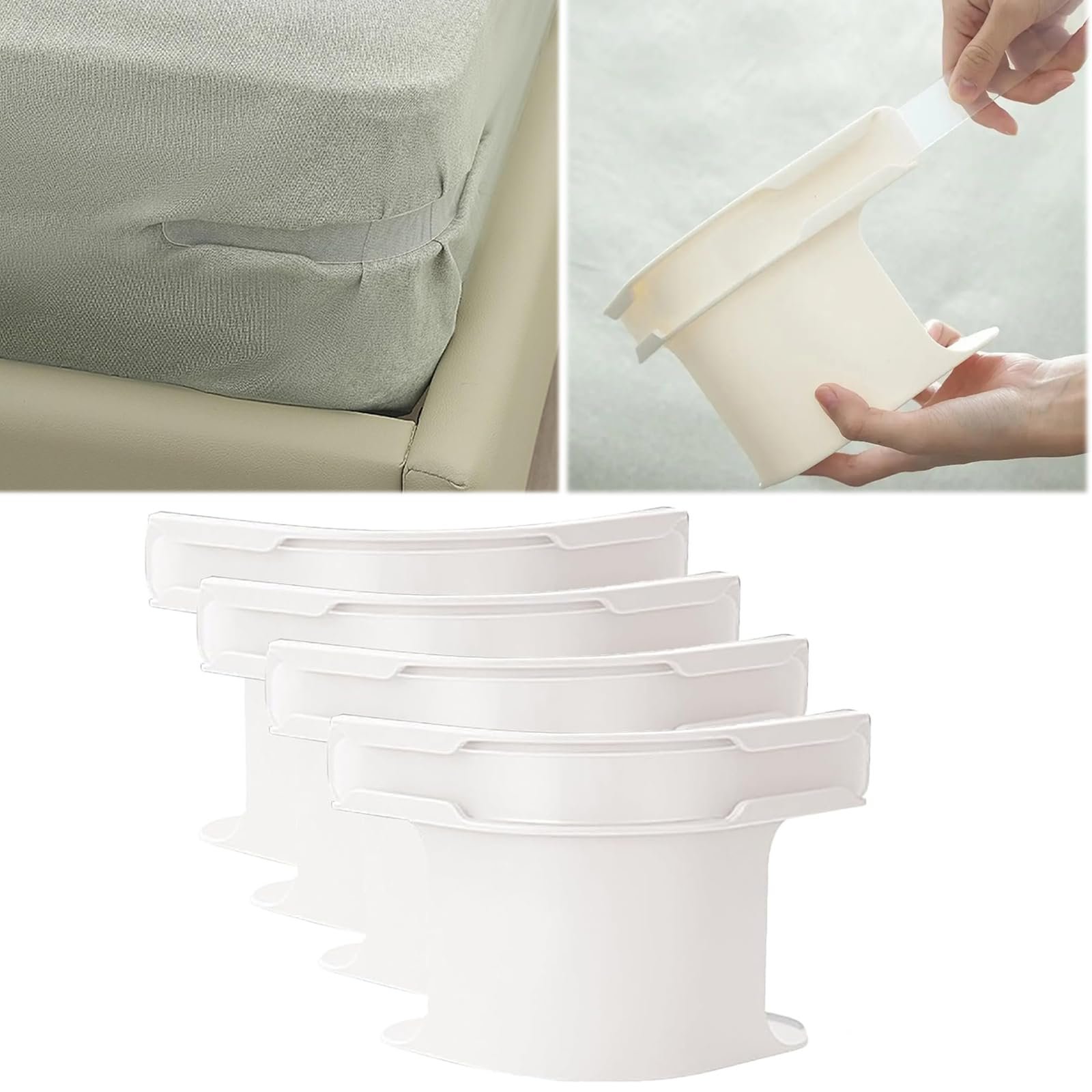 我用的这个 Bed Sheet Holder