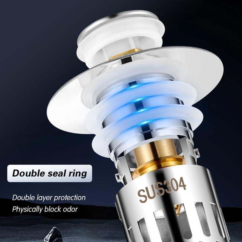 🔥LAST DAY SALE 49% OFF-Universal Stainless Steel Drain Strainer (BUY 2 GET 1 FREE)