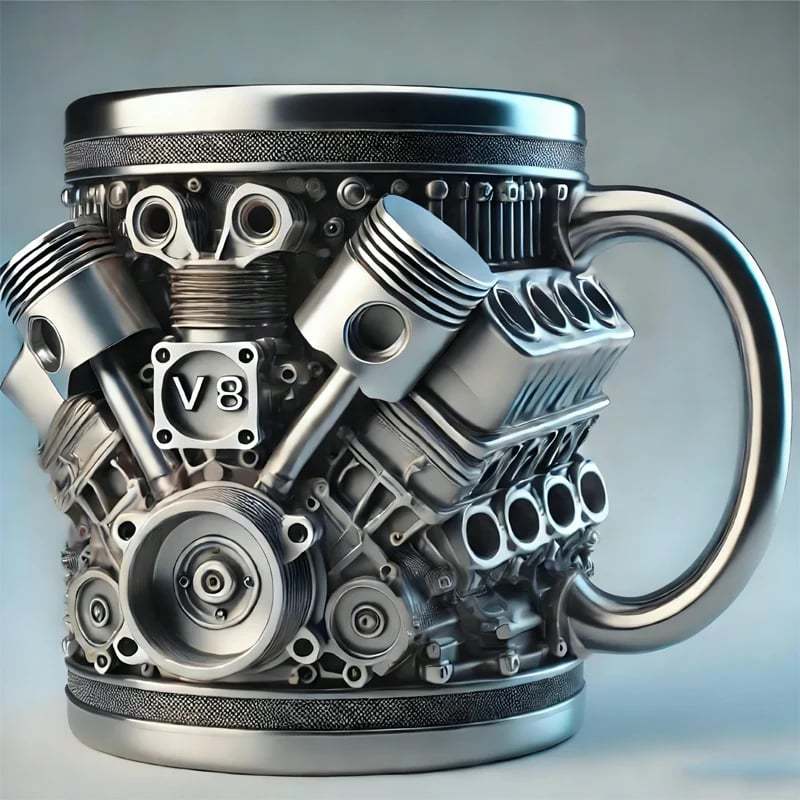 🔥BUY 2 GET 5% OFF & FREE SHIPPING🔥 V8/V6 Engine Stainless Steel Cup