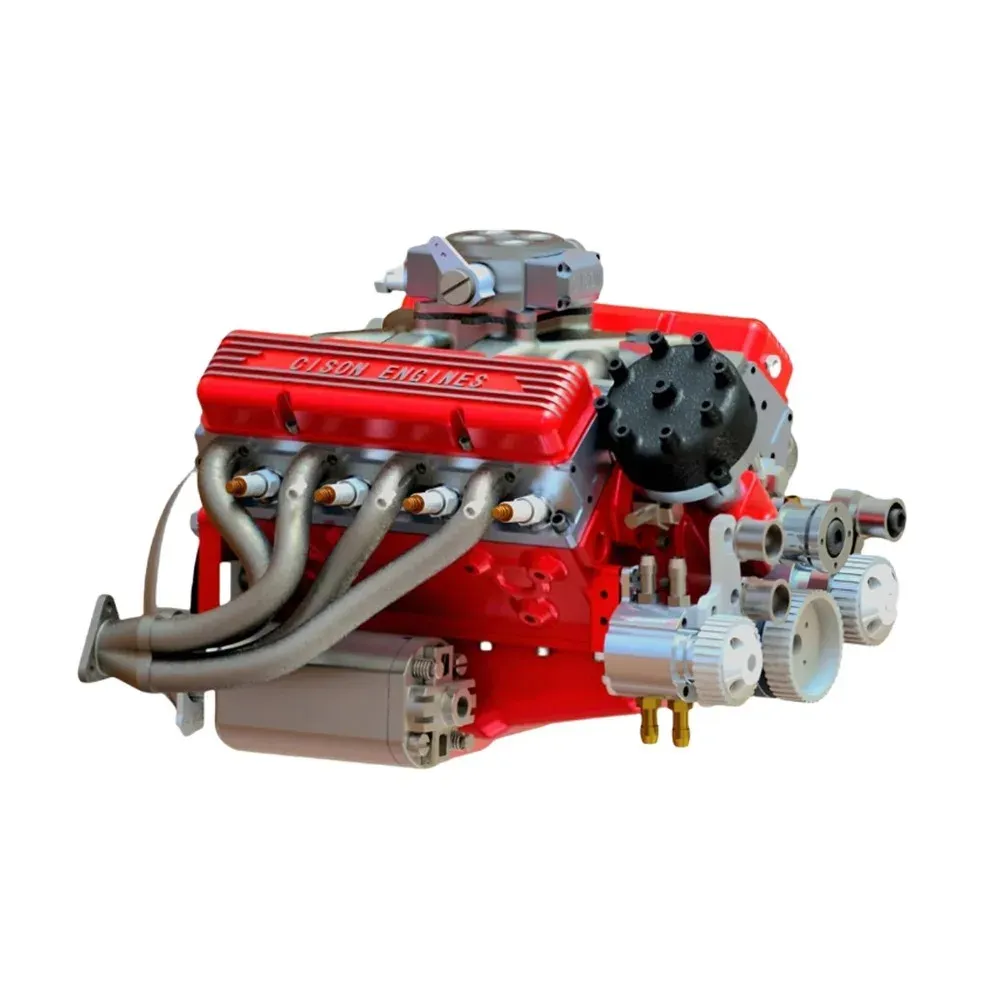 🔥Last 24 hours Sale: Save 50%-Gasoline OHV V8 Small-block Engine Mode