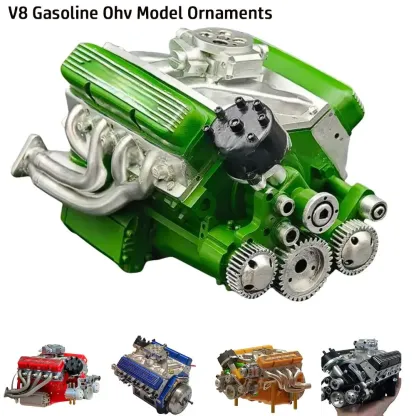 🔥Last 24 hours Sale: Save 50%-Gasoline OHV V8 Small-block Engine Model Kits