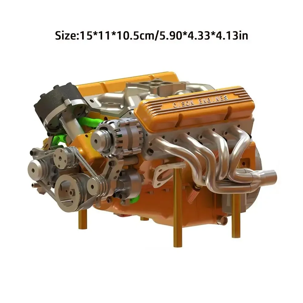 🔥Last 24 hours Sale: Save 50%-Gasoline OHV V8 Small-block Engine Model Kits