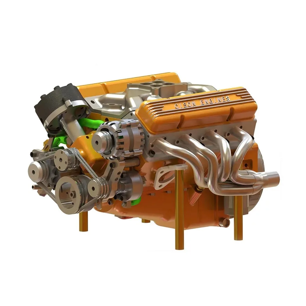 🔥Last 24 hours Sale: Save 50%-Gasoline OHV V8 Small-block Engine Model Kits