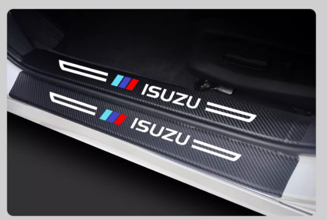 Hot Sale 🎄50% OFF🎄Carbon Car Door Sills Stickers✨9PCS ✨