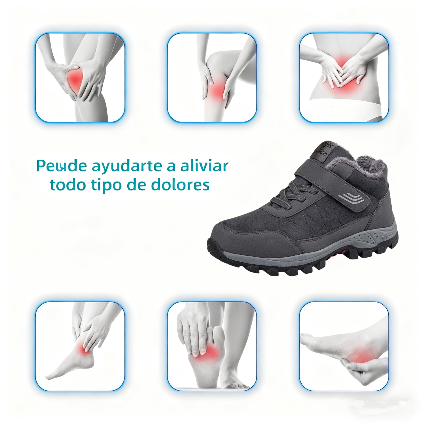 🔥Oferta por tiempo limitado: 30% de descuento en calzado ortopédico de invierno - Impermeable y cálido🥾 Diseño ergonómico✅ Para una experiencia de caminata más cómoda