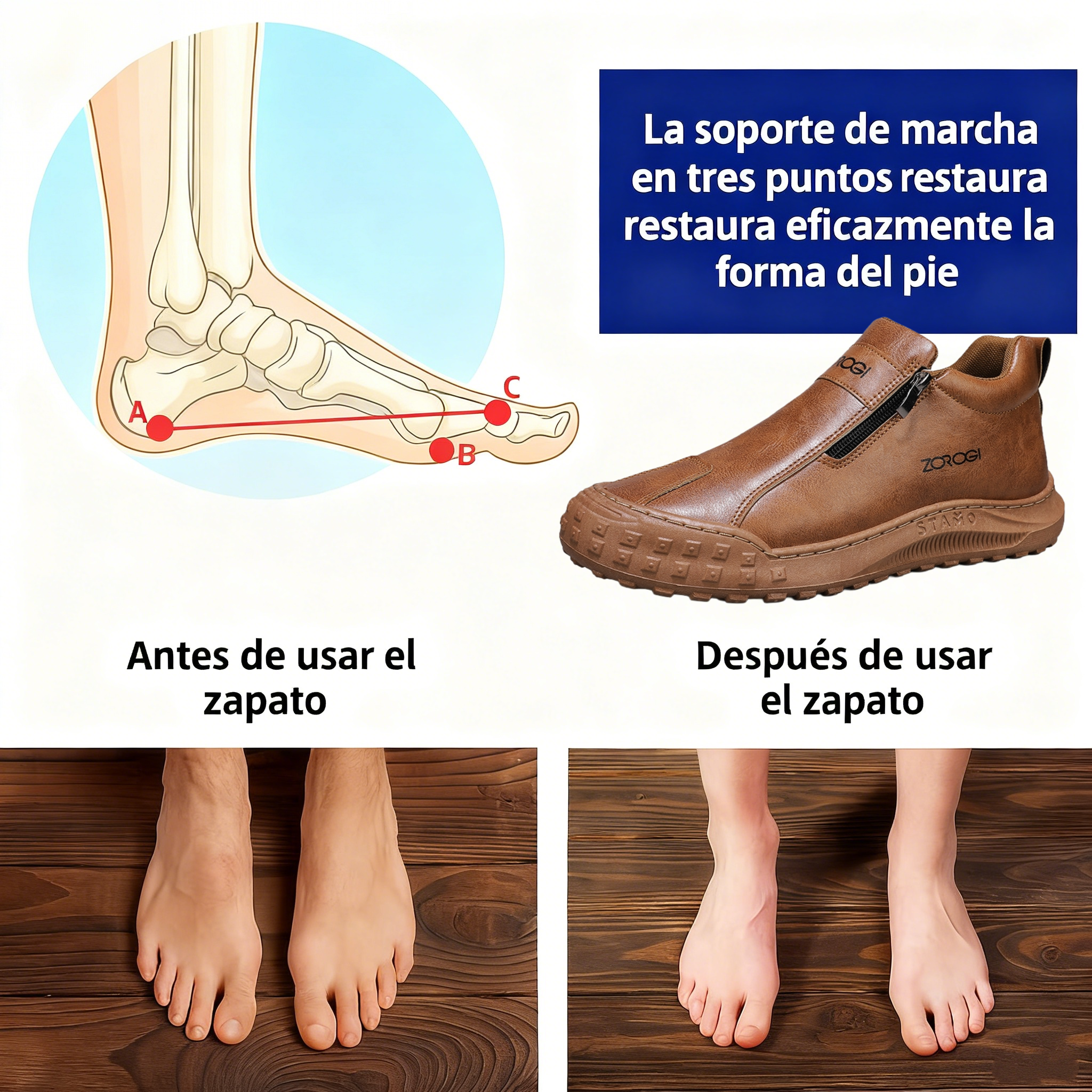 🐂 Zapatos de piel de becerro para hombre, cosidos a mano en Australia 👞 Fáciles de poner y quitar, correctivos integrales ✅ Impermeables, antideslizantes, cálidos y cómodos
