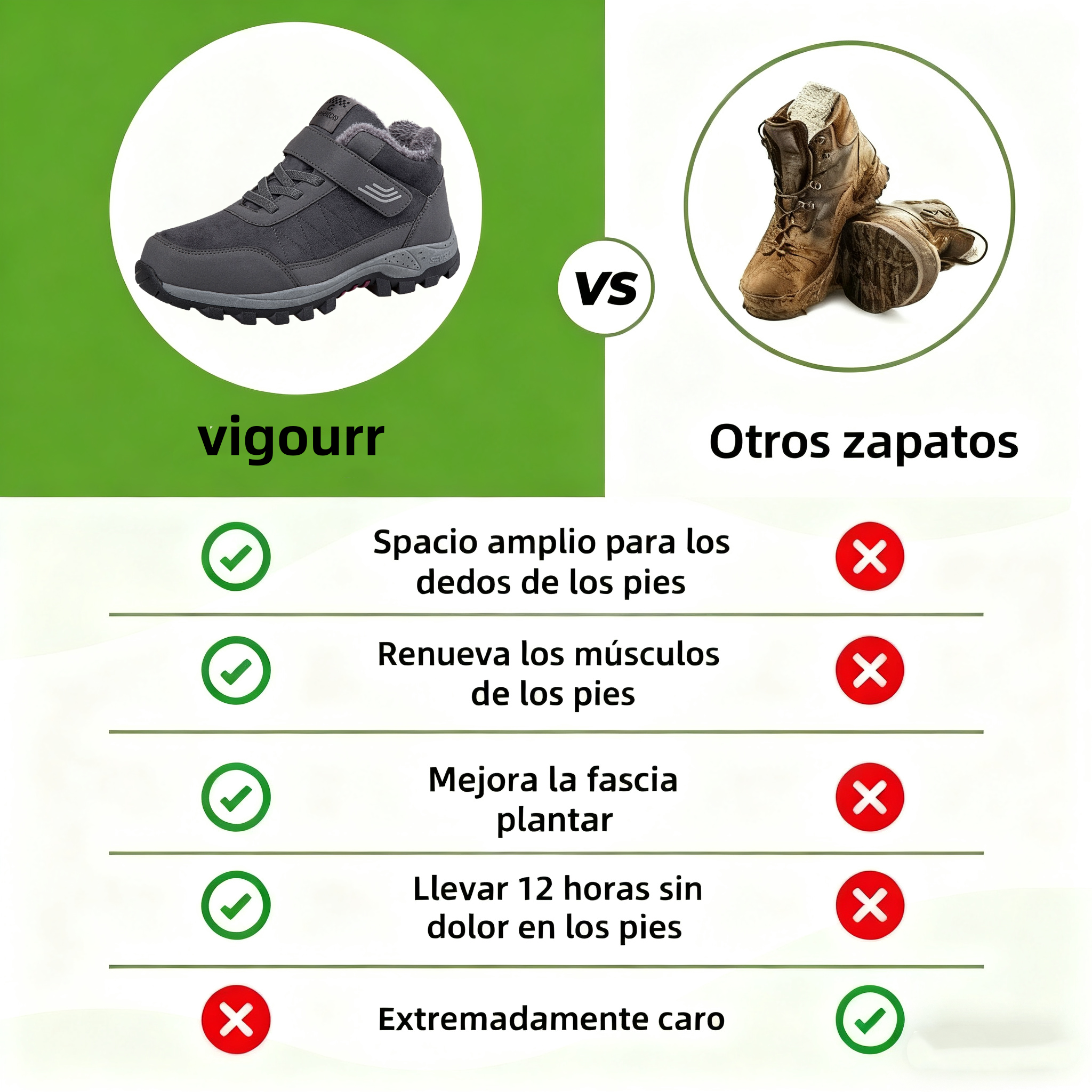 🔥Oferta por tiempo limitado: 30% de descuento en calzado ortopédico de invierno - Impermeable y cálido🥾 Diseño ergonómico✅ Para una experiencia de caminata más cómoda