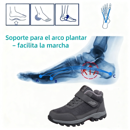 🔥Oferta por tiempo limitado: 30% de descuento en calzado ortopédico de invierno - Impermeable y cálido🥾 Diseño ergonómico✅ Para una experiencia de caminata más cómoda