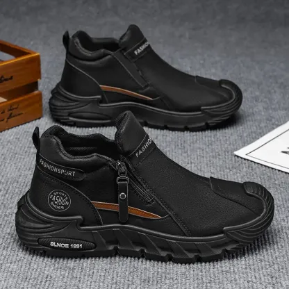 ⏰30% de descuento por tiempo limitado🔥Zapatos de hombre ligeros y cómodos, para usar todo el día, fáciles de poner y quitar✅Impermeables y antideslizantes