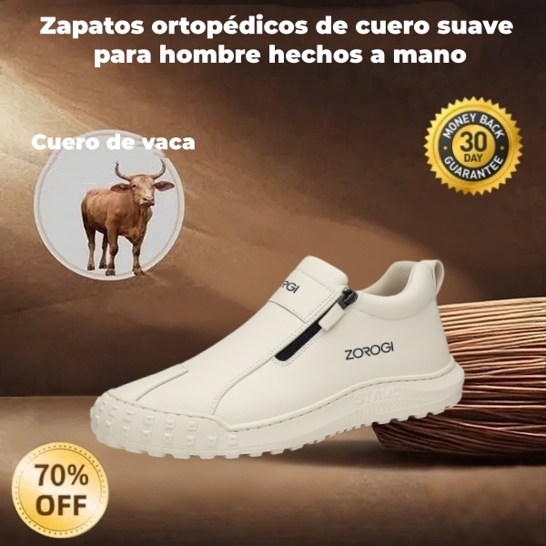 🐂 Zapatos de piel de becerro para hombre, cosidos a mano en Australia 👞 Fáciles de poner y quitar, correctivos integrales ✅ Impermeables, antideslizantes, cálidos y cómodos