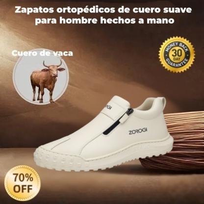 🐂 Zapatos de piel de becerro para hombre, cosidos a mano en Australia 👞 Fáciles de poner y quitar, correctivos integrales ✅ Impermeables, antideslizantes, cálidos y cómodos