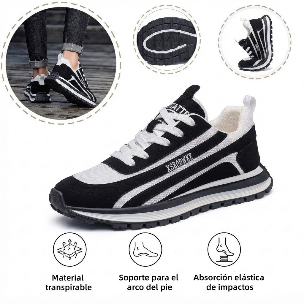 ⏰¡Último día, 30% de descuento! ¡No te lo pierdas! 🔥Zapatos ortopédicos de diseño ergonómico con absorción de impactos, ✅️Zapatos ortopédicos saludables diseñados específicamente para hombres europeos.