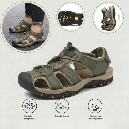 ⏰Último día, 30% de descuento - ¡No te lo pierdas!✅ Sandalias cómodas, con soporte para el arco del pie, alivian el dolor de pies - Diseño ergonómico