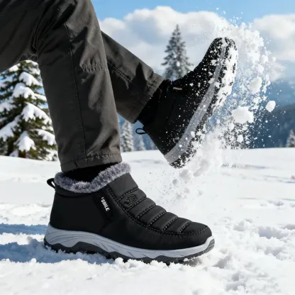 🔥Marca de lujo australiana⏰ Elaboradas con piel nobuk - Calzado ortopédico de invierno con diseño ergonómico🦶 - Alivian el dolor de pies - Impermeables y antideslizantes