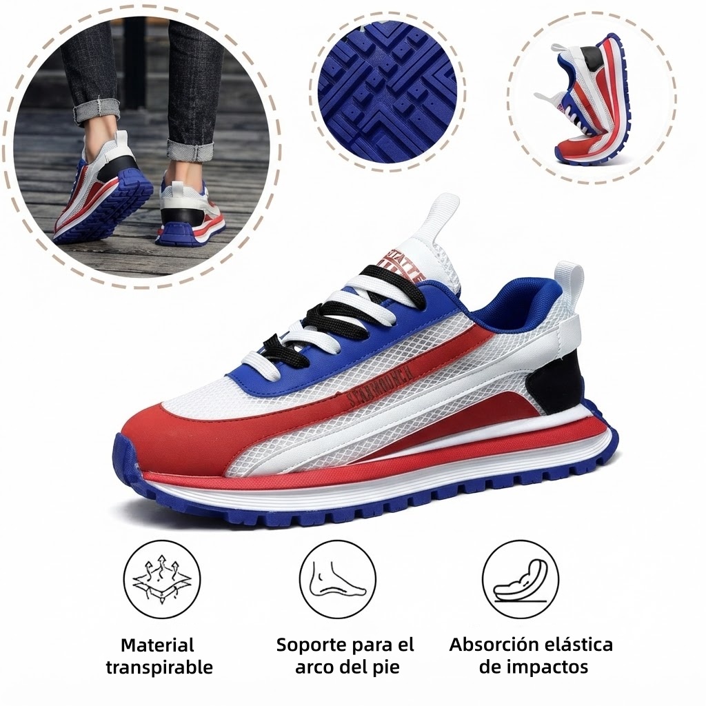 ⏰¡Último día, 30% de descuento! ¡No te lo pierdas! 🔥Zapatos ortopédicos de diseño ergonómico con absorción de impactos, ✅️Zapatos ortopédicos saludables diseñados específicamente para hombres europeos.