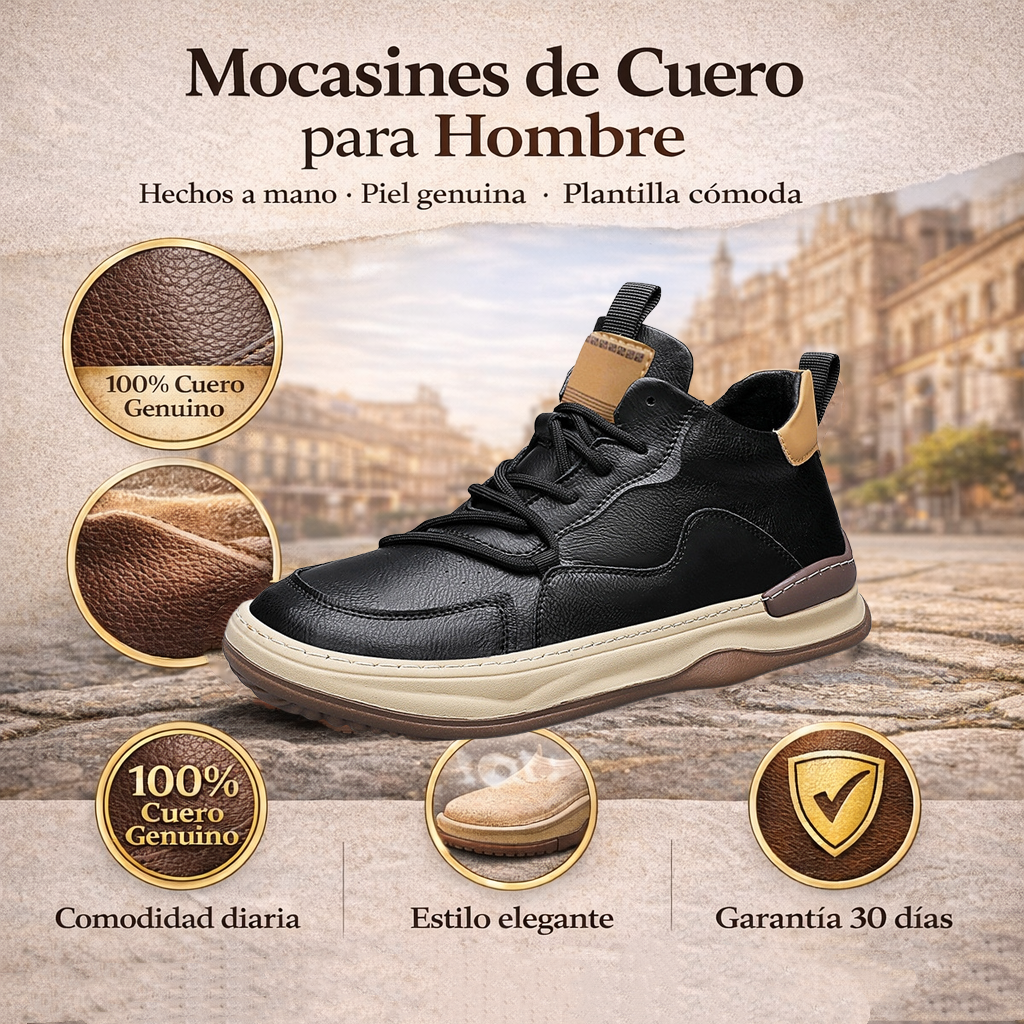 🐂【Corrección inteligente de pies con IA】Cuero de alta calidad + costuras a mano: imprescindible para hombres🔴Podólogo portátil